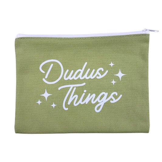 Dudus Things Canvas Pouch MATCHA