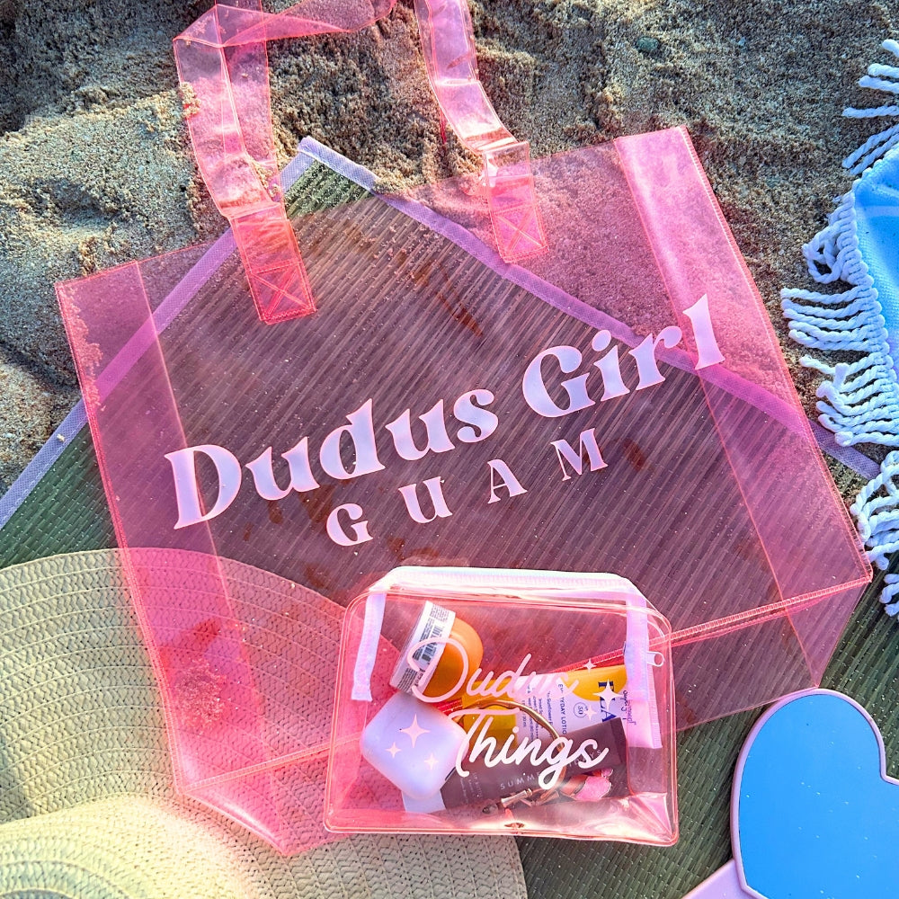 Dudus Girl Beach Tote Set