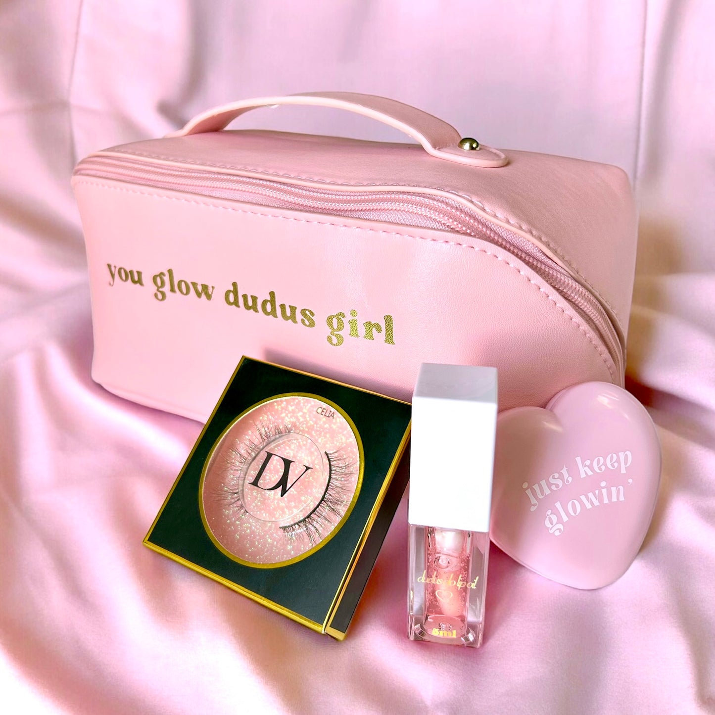 DGGxDV You Glow Dudus Girl Makeup Travel Bag