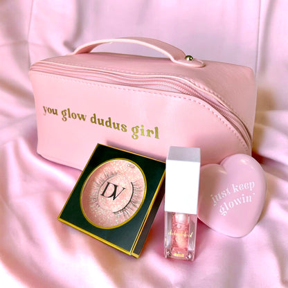 DGGxDV You Glow Dudus Girl Makeup Travel Bag