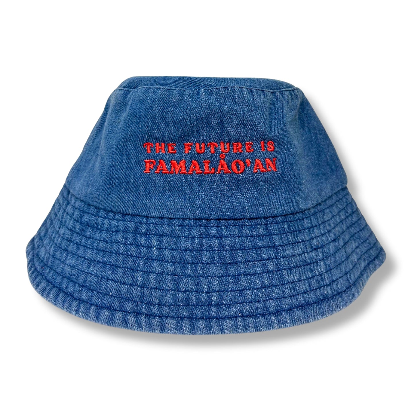 The Future is Famalåo’an Denim Bucket Hat