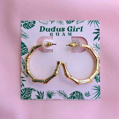 Lucky Bamboo Hoops