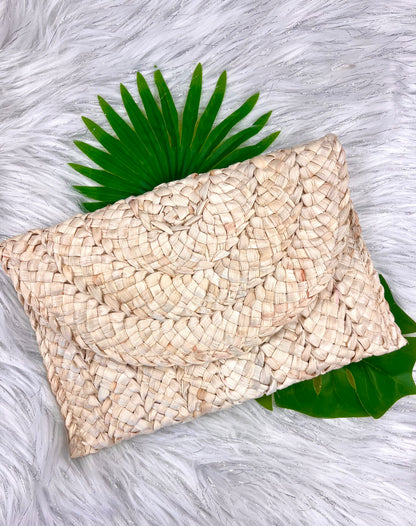 Classic Woven Clutch