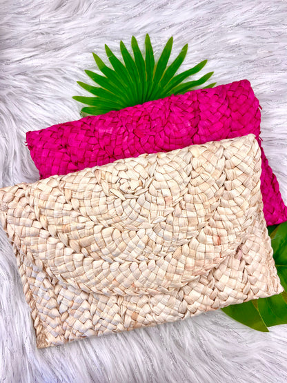 Classic Woven Clutch